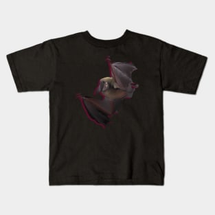 Cute little bat hanging from stuff? Kids T-Shirt